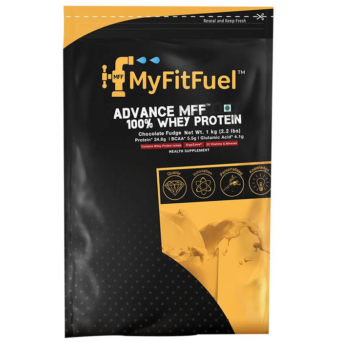 MyFitFuel Advance 100% Whey Protein Chocolate Fudge