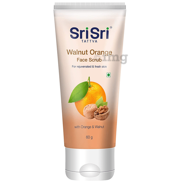 Sri Sri Tattva Walnut Orange Face Scrub