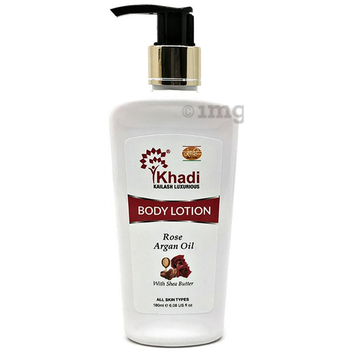 Khadi Kailash Luxurious Body Rose Argan Oil Lotion
