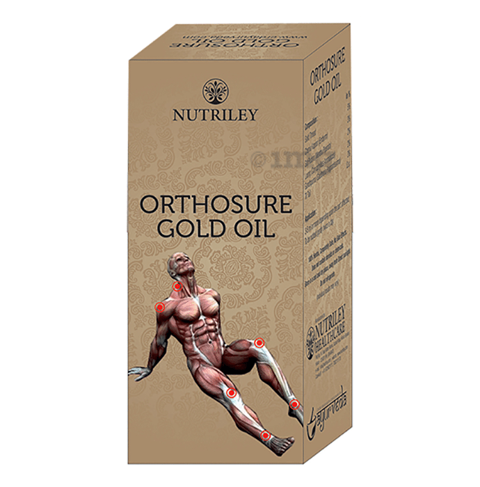 Nutriley CRD Ayurveda Orthosure Gold Oil