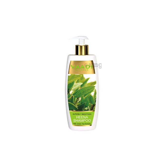Vaadi Herbals Superbly Smoothing Heena Shampoo with Green Tea Extracts