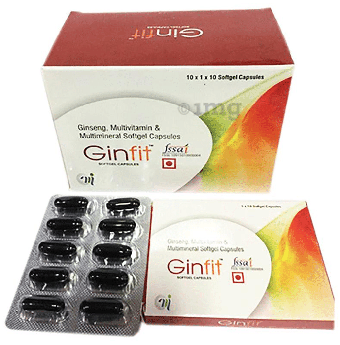 Ginfit Soft Gelatin Capsule