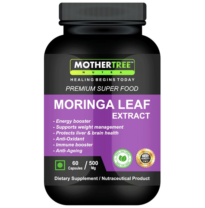 MotherTree Nutra Moringa Leaf Extract 500mg Capsule
