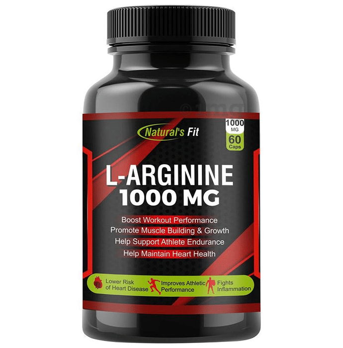 Natural's Fit L-Arginine 1000mg Capsule
