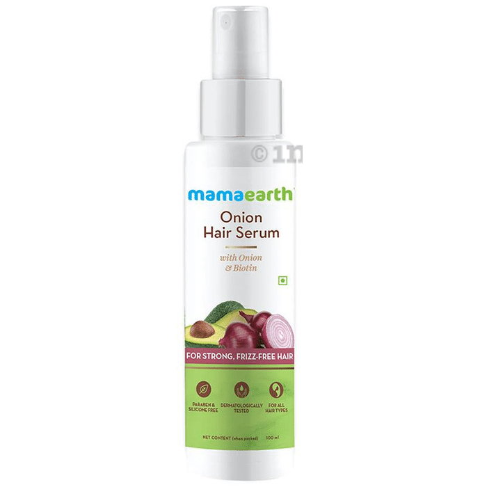 Mamaearth Onion & Biotin Hair Serum, 100 ml Price, Uses, Side Effects,  Composition - Apollo Pharmacy
