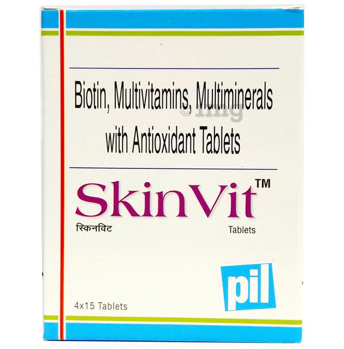 PIL Tablet Skinvit 19 Essential Nutrients For Hair, Skin & Nails