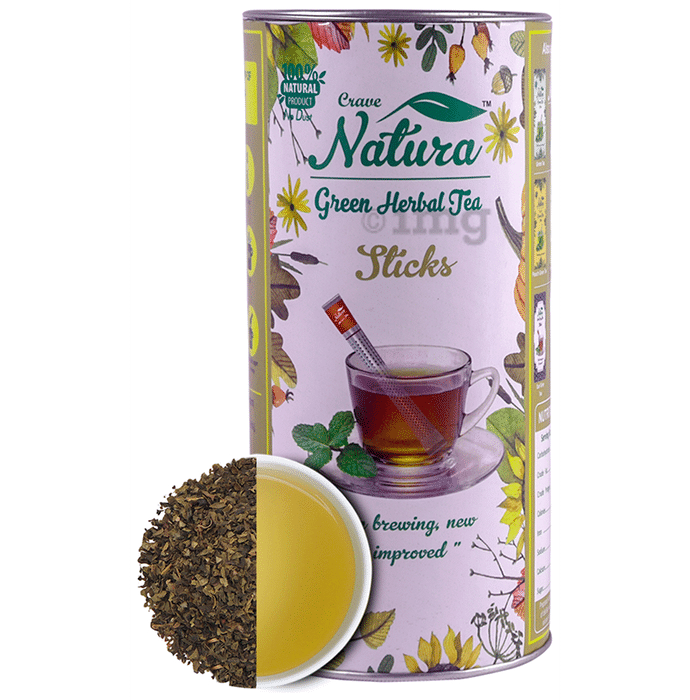 Crave Natura Green Herbal Tea Sticks