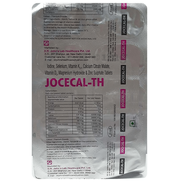 Jocecal TH Tablet