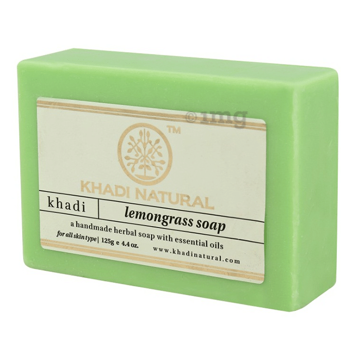 Khadi Naturals Ayurvedic Lemongrass Soap
