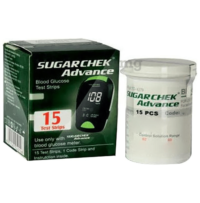 Sugarchek Advance Glucometer Test Strip