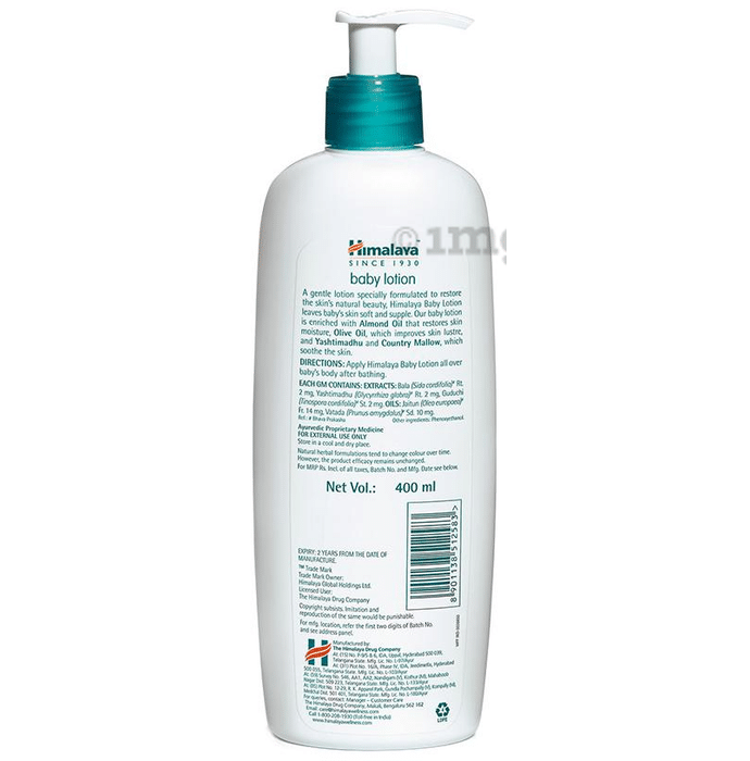 Himalaya baby lotion 2025 400ml paytm