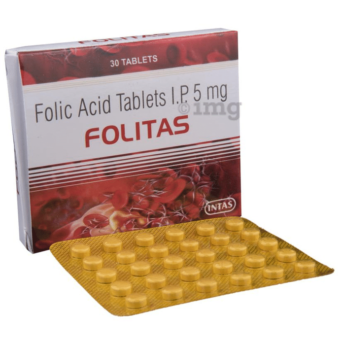 Folitas Folic Acid 5mg Tablet
