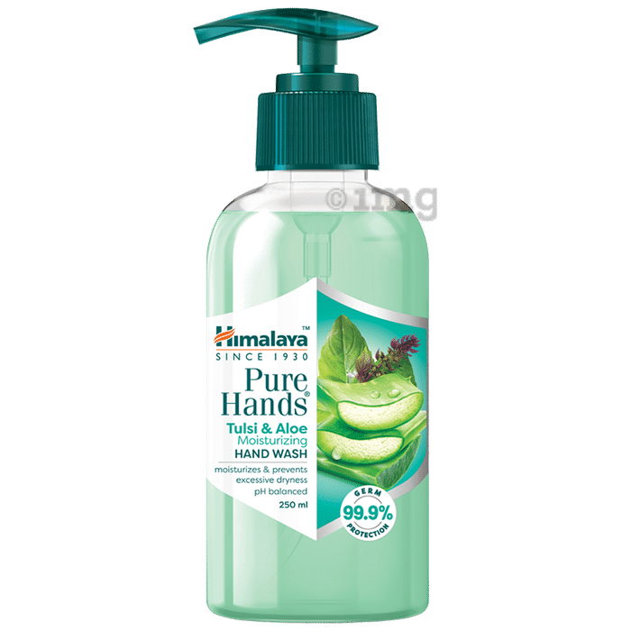 Himalaya Personal Care Pure Hands Hand Wash Tulsi & Aloe Moisturizing