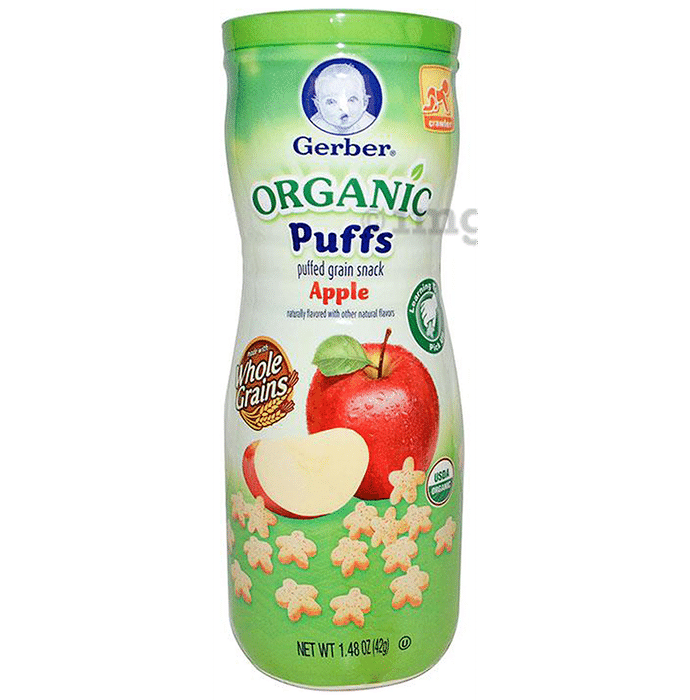 Gerber Organic Puffs Apple