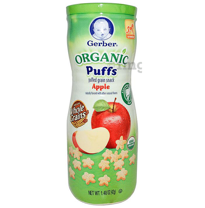 Gerber Organic Puffs Apple