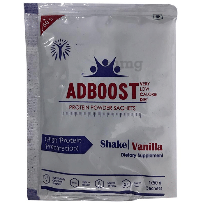 Adboost Protein Powder Sachet (50gm Each) Vanilla