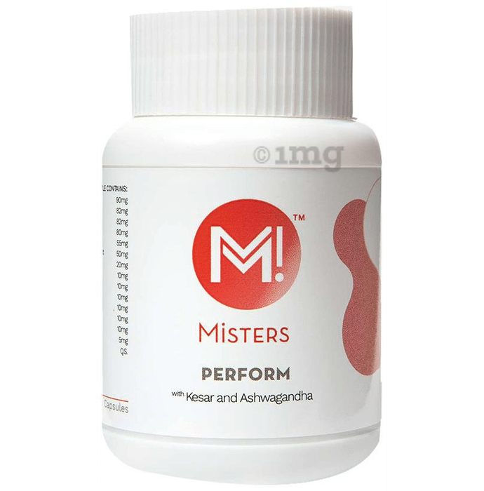 Misters Perform Capsule with Kesar and Ashwagandha