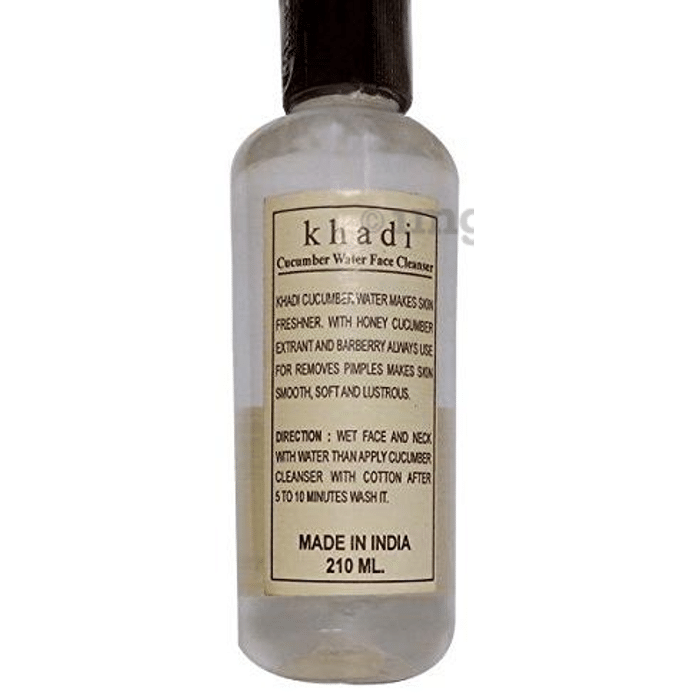 Khadi Herbal Cucumber Water Face Cleanser