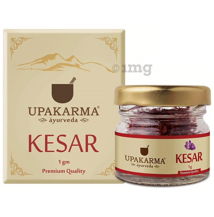 Upakarma Ayurveda Kesar (Saffron) for Blood Purification & Skin Health