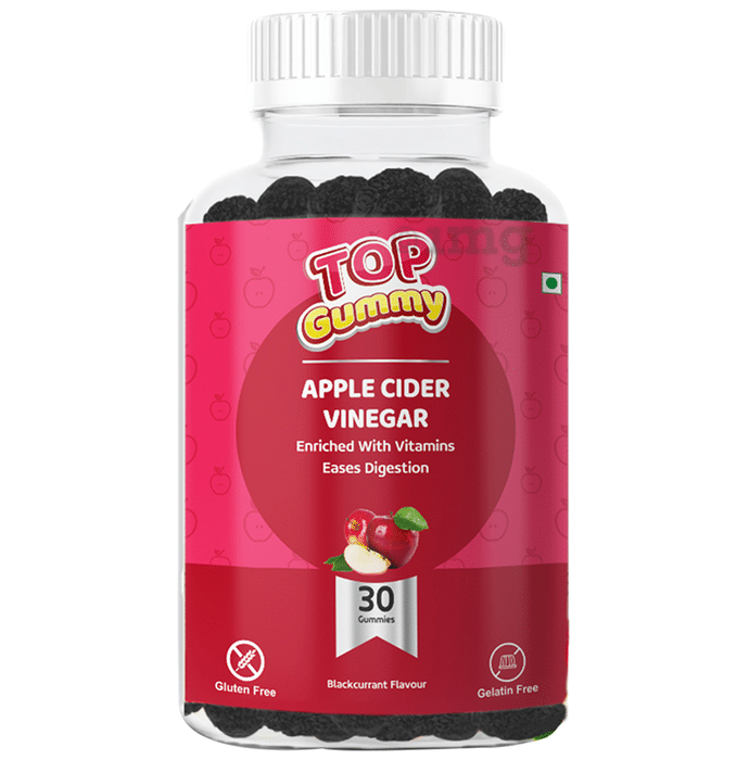 HealthVit Black Current Top Gummy Apple Cider Vinegar