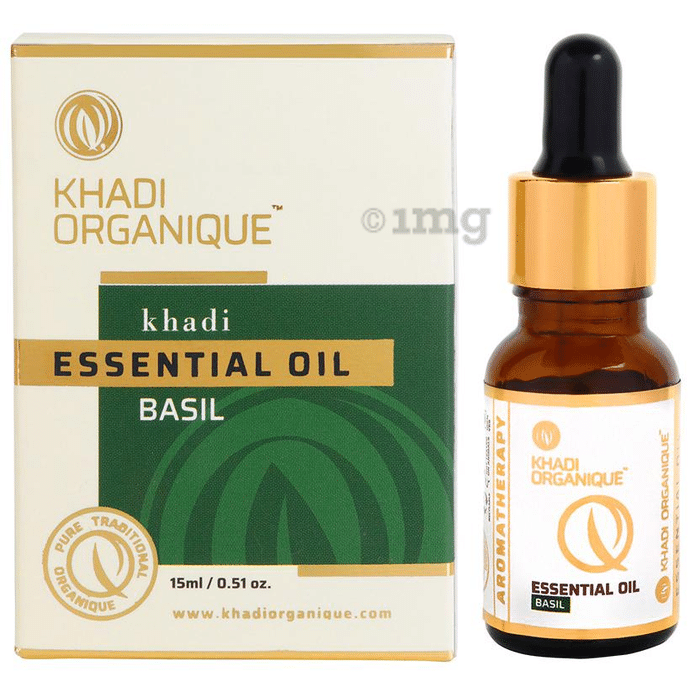 Khadi Organique Basil Essential Oil