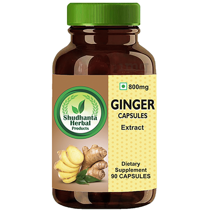 Shudhanta Herbal Ginger 800mg Capsule