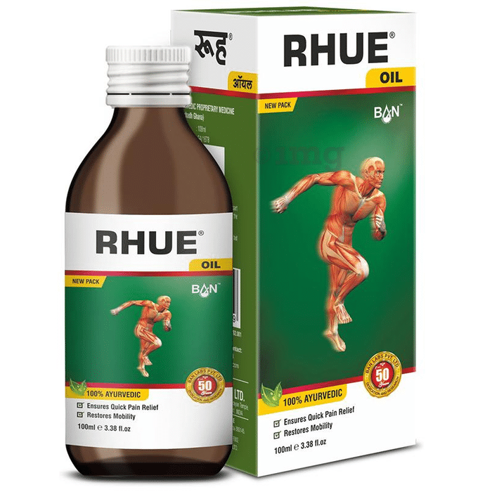Rhue Oil  | Ayurvedic Strong Pain Relief & Joint Care | Oil