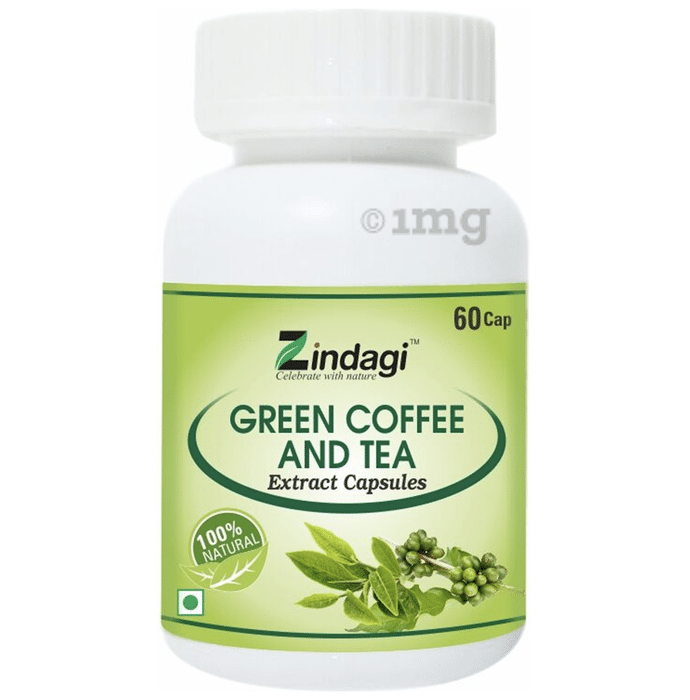 Zindagi Green Coffee and Tea Extract Capsule