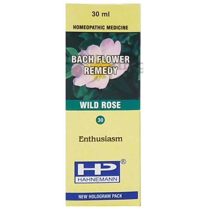 Hahnemann Bach Flower Wild Rose 30