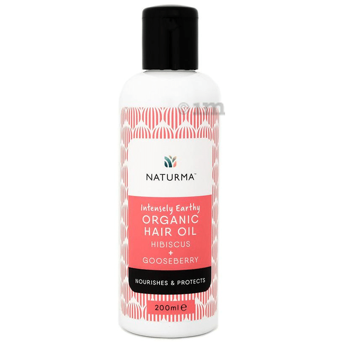 Naturma Hibiscus+Gooseberry Organic Hair Oil