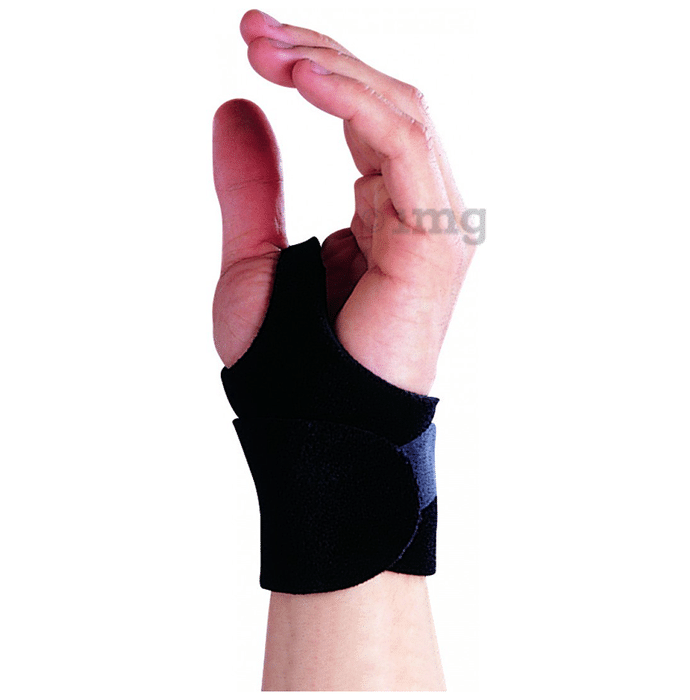 Health Point NS 303 Lycra/Far Infra Red Wrist Wrap Support Free Size