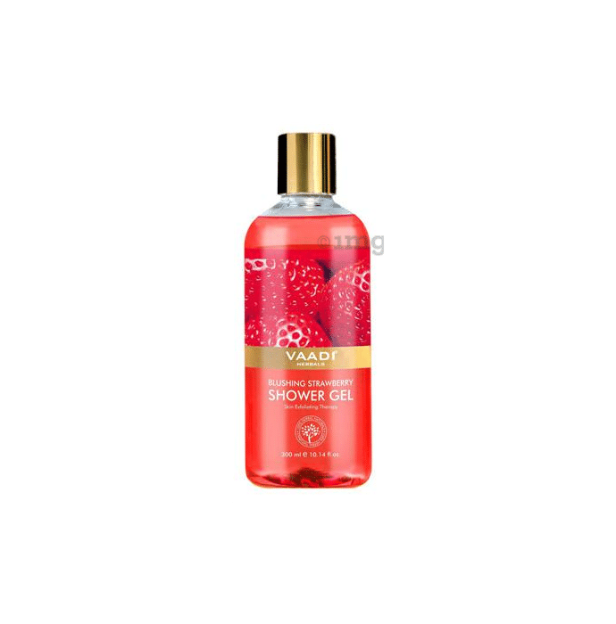 Vaadi Herbals Blushing Strawberry Shower Gel