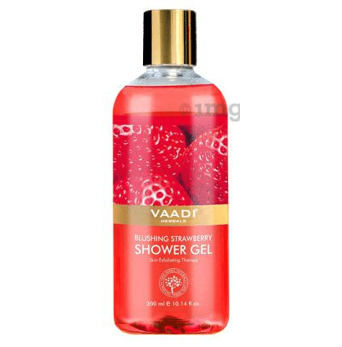 Vaadi Herbals Blushing Strawberry Shower Gel