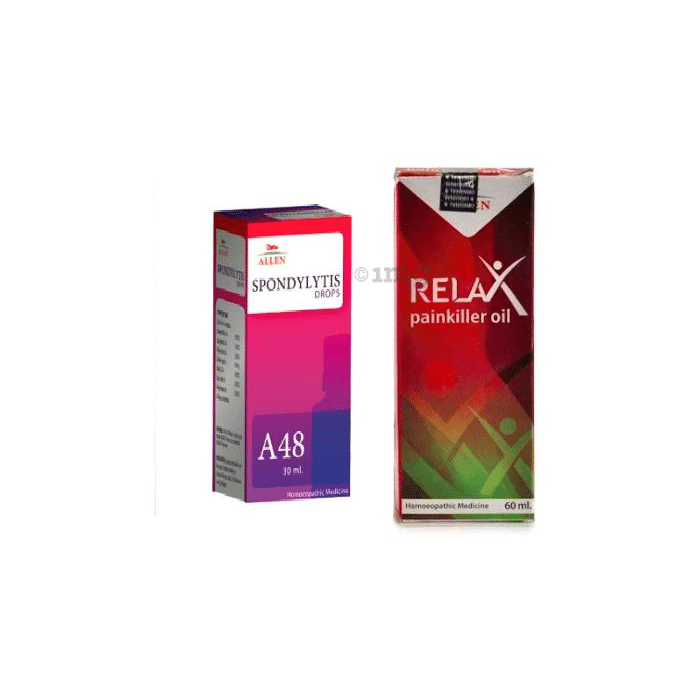 Allen Anti Spondylitis Combo (A48 + Relax Pain Killer Oil)