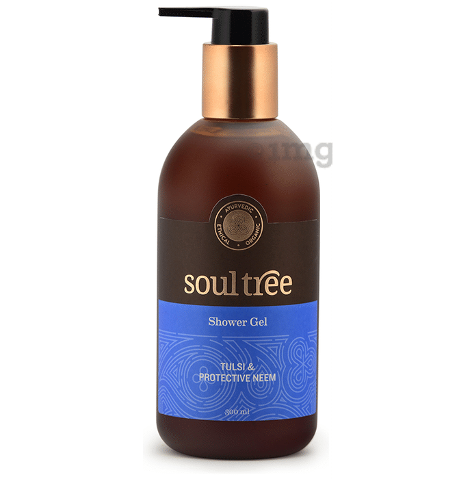 Soul Tree Tulsi and Protective Neem Shower Gel