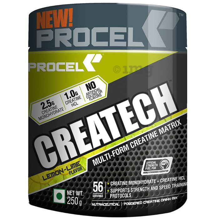 Procel Createch Multi-Form Creatine Matrix Powder Lemon-Lime