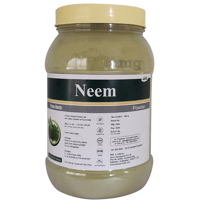 Jain Neem Powder Buy jar of 400.0 gm Powder at best price in India 1mg