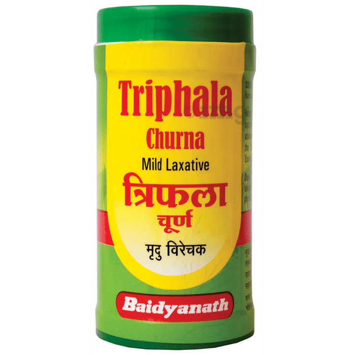 Baidyanath (Nagpur) Triphala Churna | Eases Constipation, Acidity & Gas