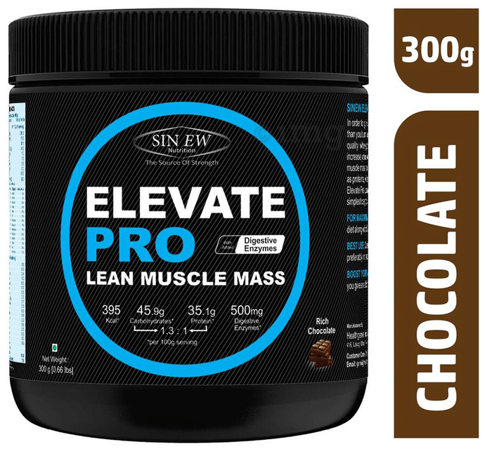 Sinew Nutrition Elevate Pro Lean Muscle Mass Rich Chocolate