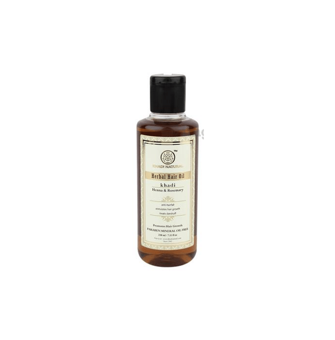 Khadi Naturals Ayurvedic Henna & Rosemary Hair Oil