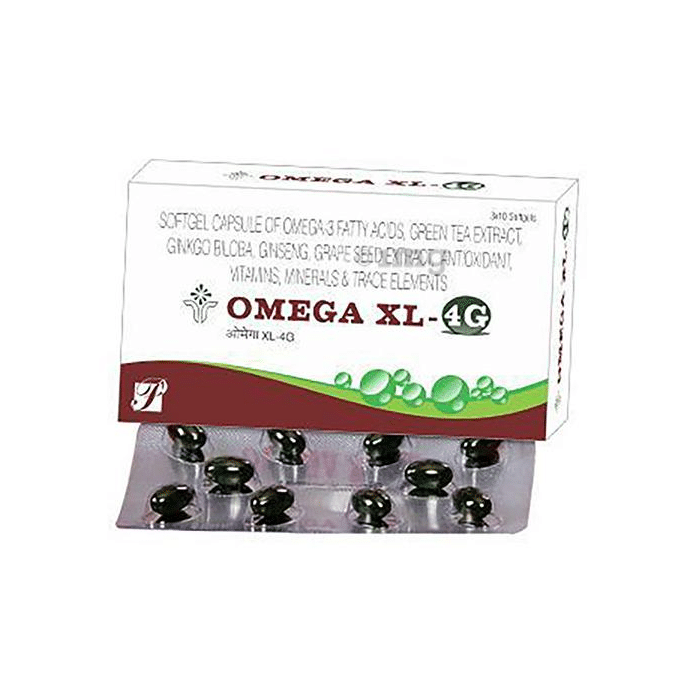 Omega  XL 4G  Soft Gelatin Capsule