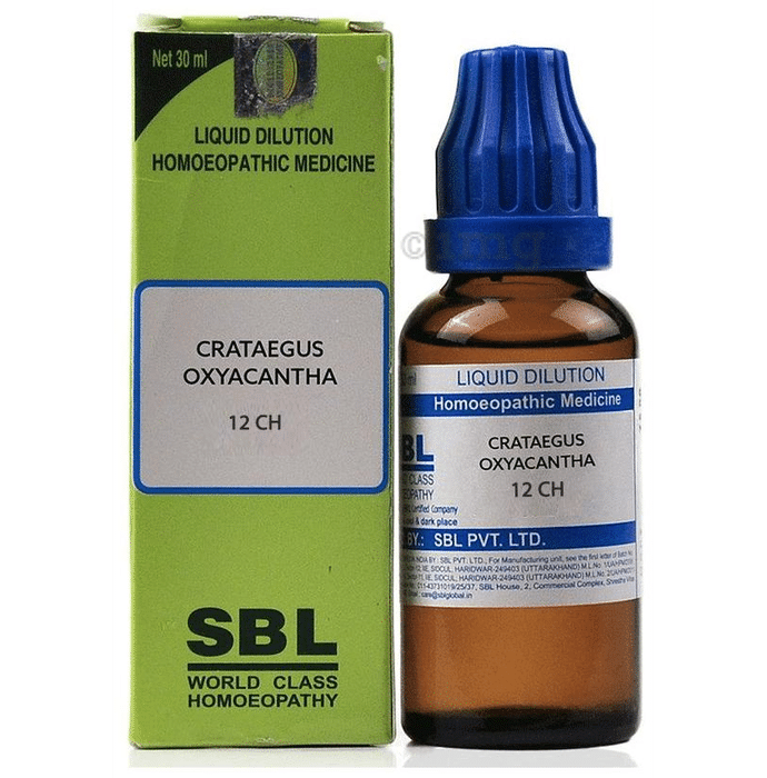 SBL Crataegus Oxyacantha Dilution 12 CH