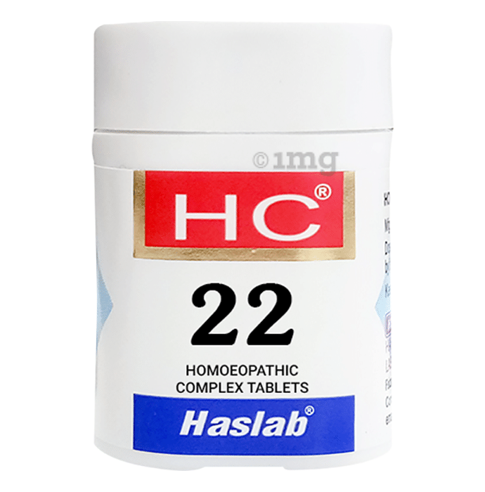 Haslab HC 22 Mercurius Complex Tablet