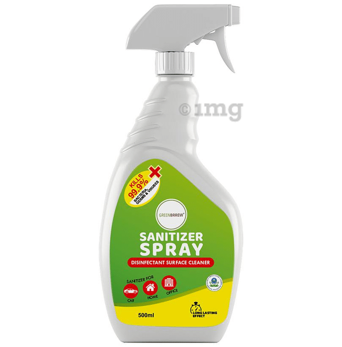 Green Brrew Disinfectant Surface Cleaner Sanitizer Spray