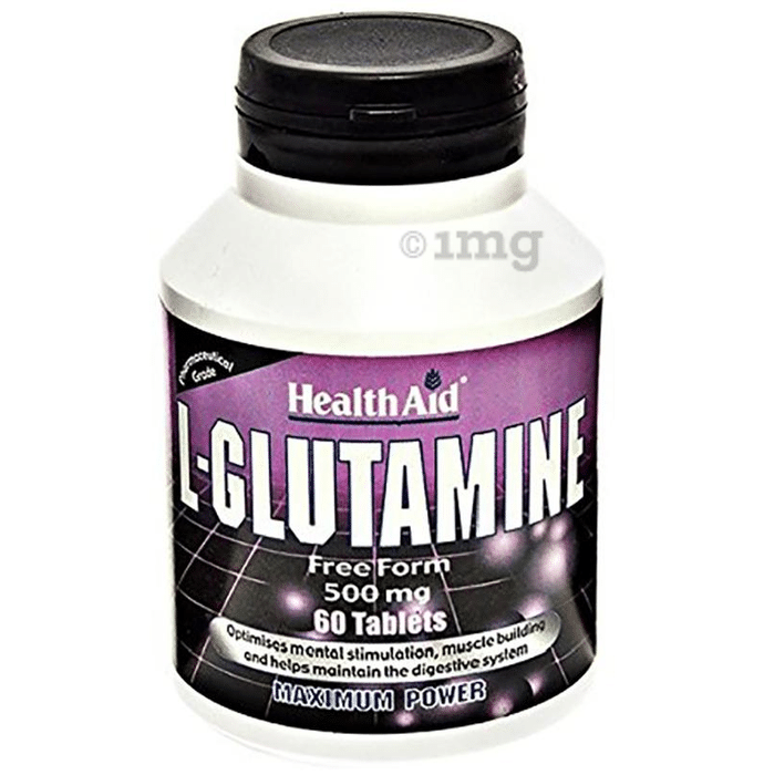 Healthaid L-Glutamine 500mg Tablet
