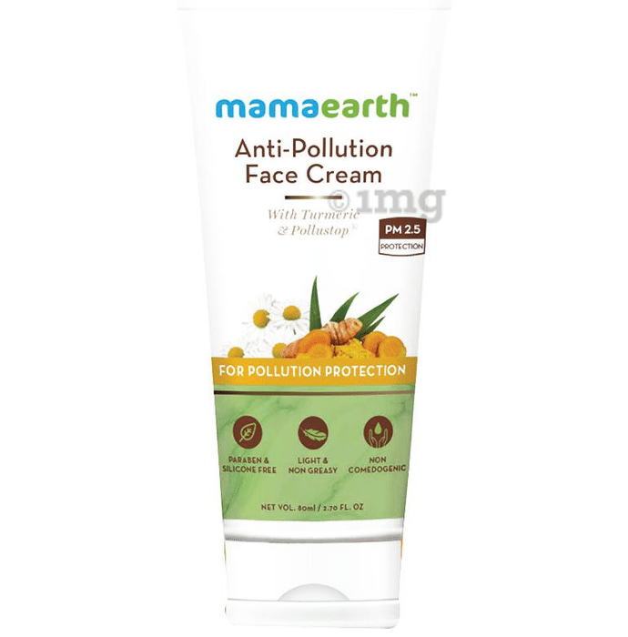 Mamaearth Anti-Pollution Face Cream | Paraben & Silicone-Free | For All Skin Types