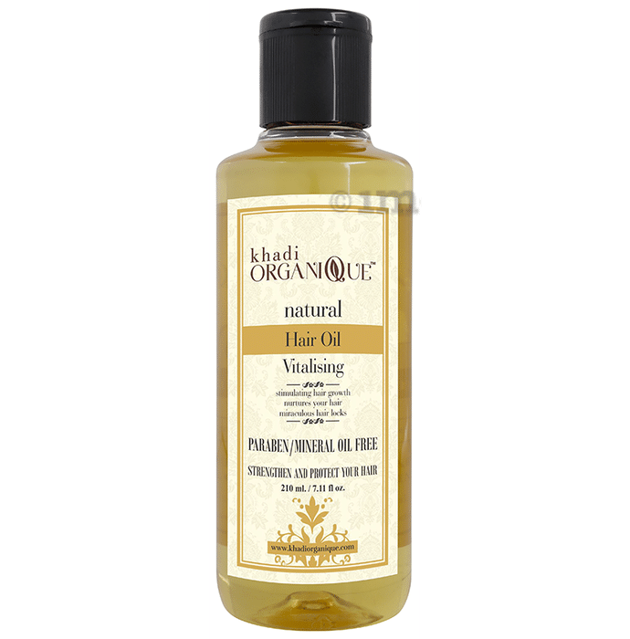 Khadi Organique Natural Hair Oil Paraben/Mineral Oil Free Vitalising