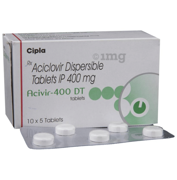 Acivir 400 DT Tablet