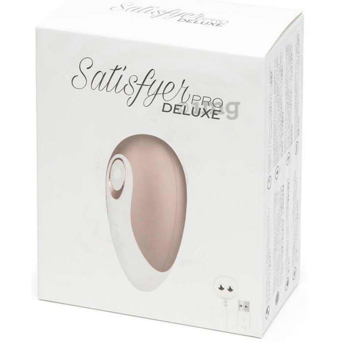 Satisfyer Pro Deluxe USB Rechargeable Pleasure Stimulator for Women