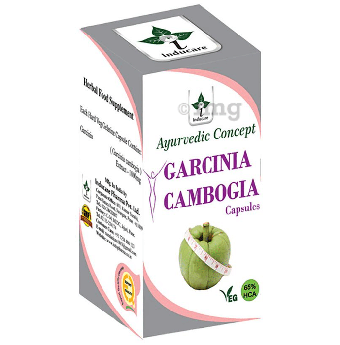 Inducare Pharma Garcinia Cambogia 65% HCA Veg Capsule